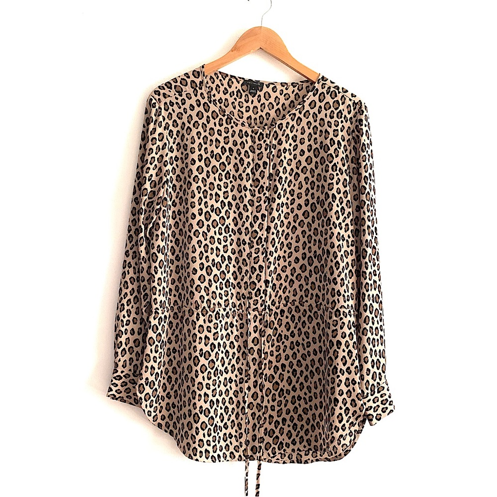Ann Taylor- Animal Print Blouse!